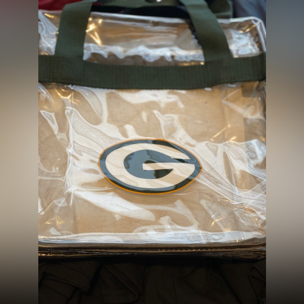 Packers Green Clean Stadium Bag